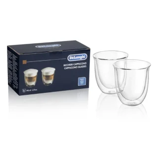 DeLonghi Juego de vasos cappuccino cafeteras  DLSC311