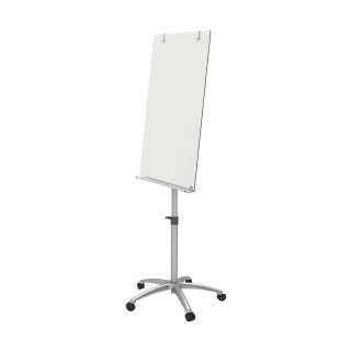 Rotafolio de cristal blanco, magnético, 70×100