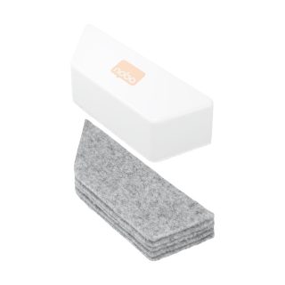 Recambios para borrador magnético para pizarra blanca (10 unid.)