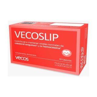 Vecoslip Arroz Rojo 30 Cápsulas – Control Colesterol
