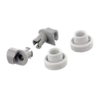 Kit de 2 ruedas cesto lavavajillas Siemens, Bosch 00424717