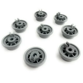 Pack 8 ruedas cesto lavavajillas Balay, Bosch, Siemens 00165314