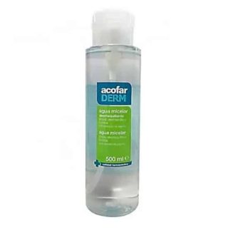 Agua micelar acofarderm 500 ml