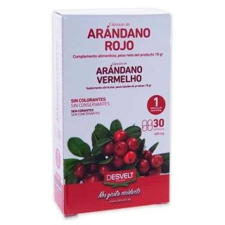 Arándano rojo pro 30 cápsulas – Complemento Alimenticio