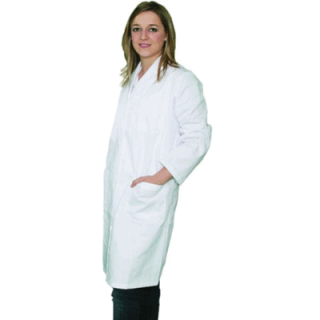 Bata Sanitaria Mujer Manga Larga Ox Talla Xl – Equipamiento Médico