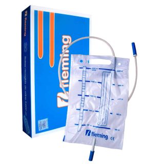 Bolsa orina v.antiretorno 2l 30u fleming – Protección eficaz y gran capacidad