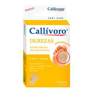 Callivoro durezas 7,2x5cm 2 aposit tejid