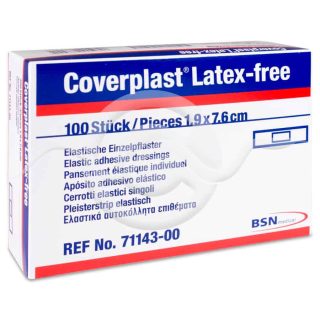 Coverplast latex free 19x76mm 100 strips