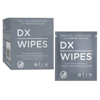 Dx wipes toallita ocular humeda 20 unid