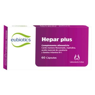 Eubiotics Hepar Plus 60 Caps – Apoyo Hepático y Detoxificación