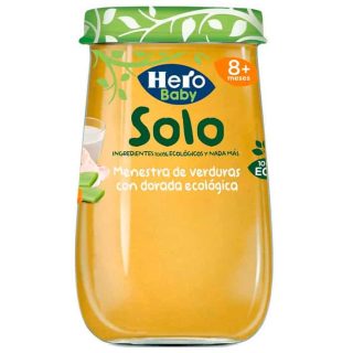 Hero baby solo mene verd dora 190 g