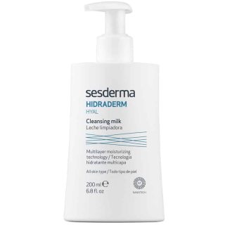 Hidraderm hyal leche limpiadora 200ml.