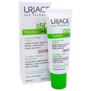 Hyseac 3 regul c/color spf50+ 40 ml.