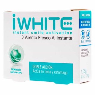 Iwhite aliento fresco 6 capsulas