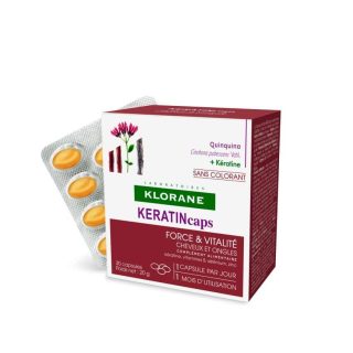 Klorane keratincaps 30 capsulas
