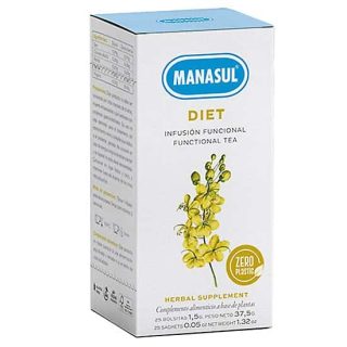 Manasul diet bio 25 bolsitas