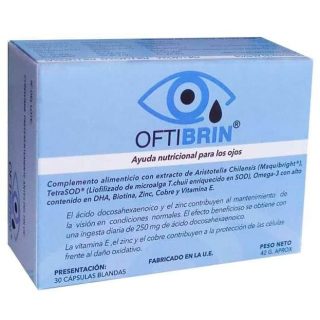 Oftibrin 30 Cápsulas – Hidratante Ocular