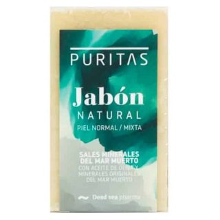 Puritas Jabón Natural Sales Minerales 100 Gramos – Purificante Y Relajante