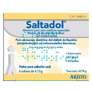 Saltadol polvo solución oral 6 sob 4,13g