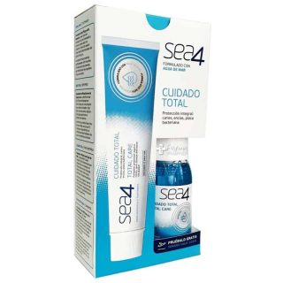 Sea4 pasta dental cuidado total 75 ml