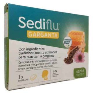 Sediflu garganta 15 pastillas