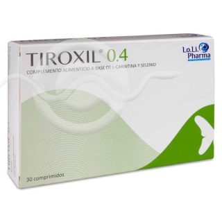 Tiroxil 0.4 30 comprimidos