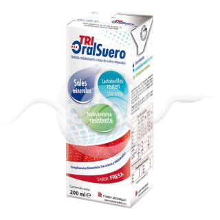 Tri oralsuero fresa 3 unidades 200 ml