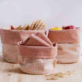 Cesto algodón reciclado – Argán