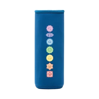 Funda protectora Flaska de rosca neopreno Chakras