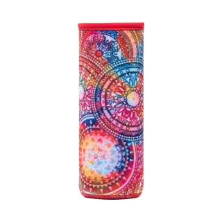 Funda protectora Flaska de rosca neopreno Mandalas
