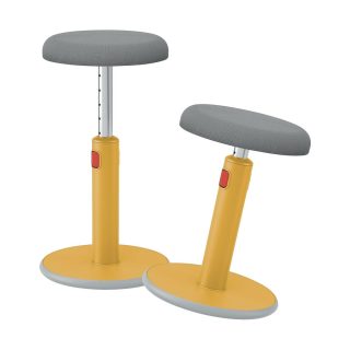 Taburete ergonomico regulable en altura 45-79cm Leitz Ergo Cosy Active