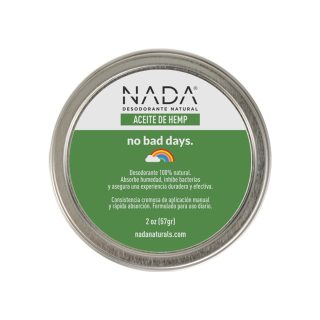 <b>Desodorante Natural en Tarro </b>Aceite de Hemp