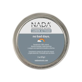 <b>Desodorante Natural en Tarro </b>Carbón Activado