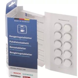 Pastillas detergente cafeteras y termos Bosch, Siemens 00312545