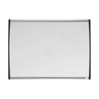 Pizarra de escritura de acero lacado magnético pequeña marco arqueado