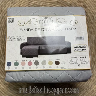 Funda sofá Chaise Longue Reversible