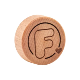 Tapón de madera para botella flaska de rosca