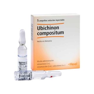 Ubichinon Compositum 5 Ampollas Heel – Sistemas Enzimáticos Bloqueados o Alterados